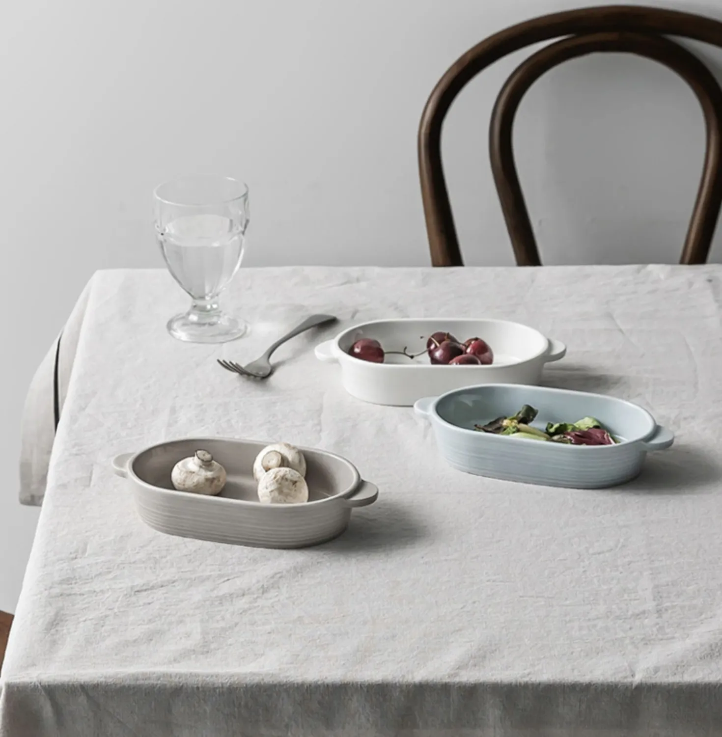 Vejle Handle Oval Bowl