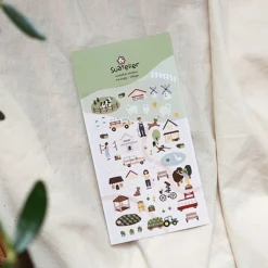 Village Deco Sticker