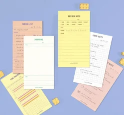 Vintage-colored Planning Notepad v2