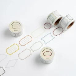 Vintage Label Frame Masking Tape