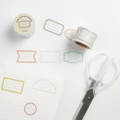 Vintage Label Frame Masking Tape
