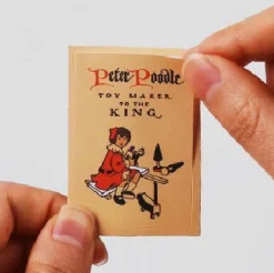 Vintage Label Sticker Box