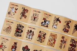 Vintage Label Sticker Box