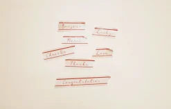 Vintage Lettering Masking Tape