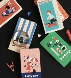 Vintage Mood Eco Lined Notebook