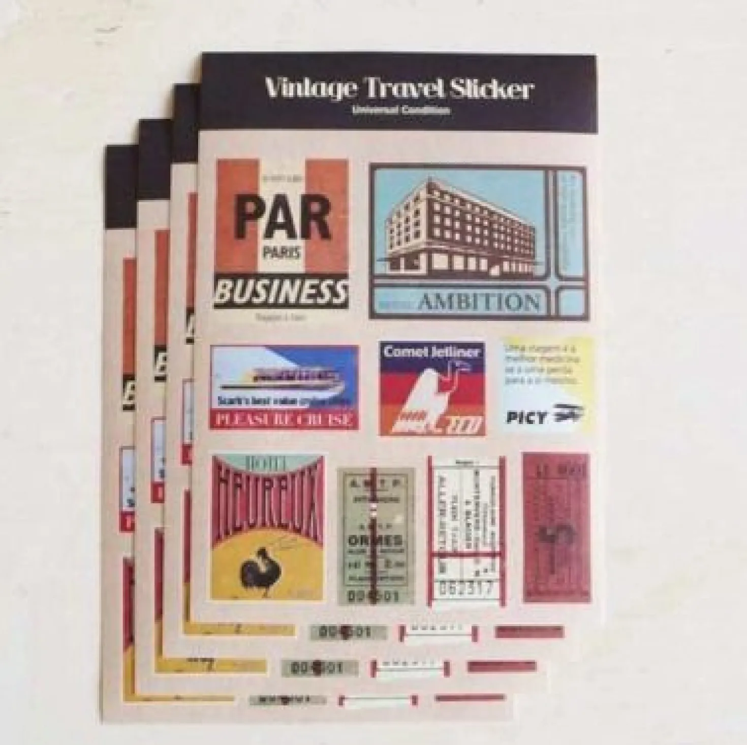 Vintage Travel Sticker