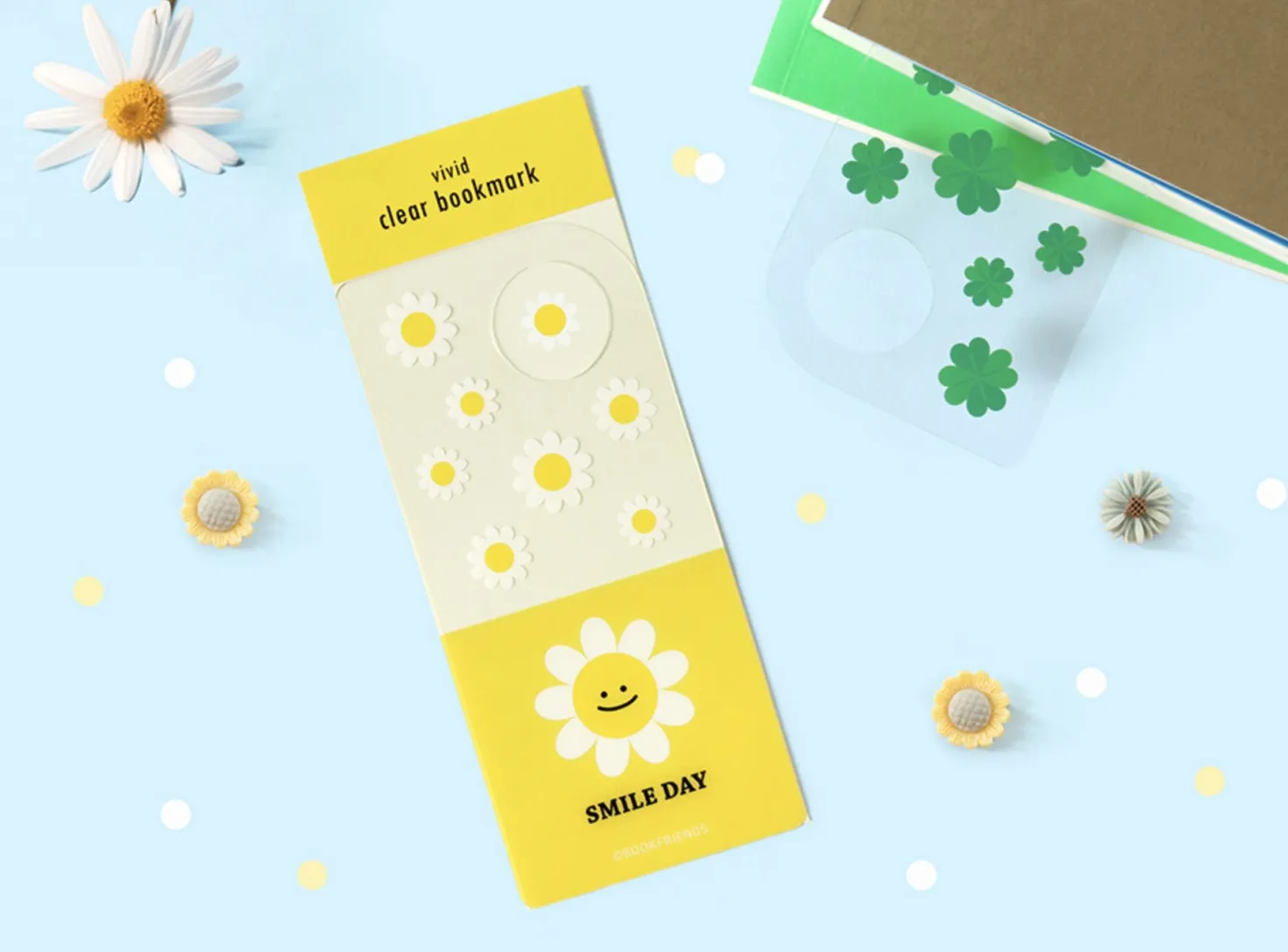 Vivid Clear Bookmark