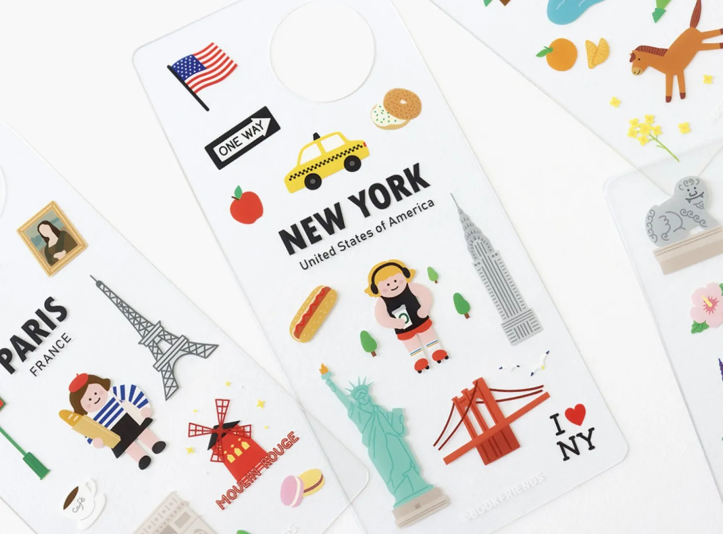 Vivid Clear Bookmark
