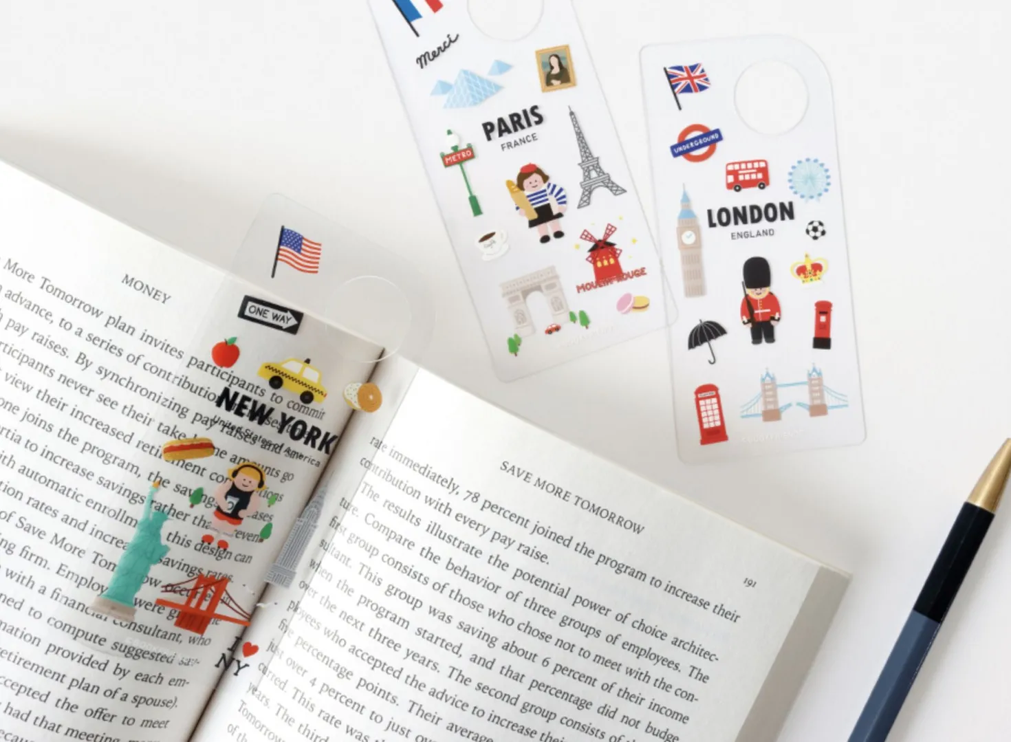 Vivid Clear Bookmark