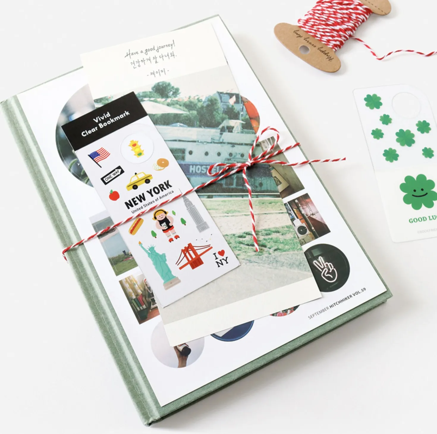 Vivid Clear Bookmark