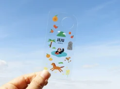 Vivid Clear Bookmark