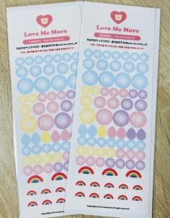Waterdrop Slim Sticker