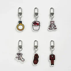 Wedding Acrylic Key Ring