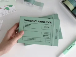 Weekly Archive Hardcover Planner