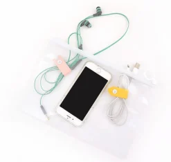 White PVC Ring Pouch