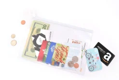 White PVC Ring Pouch