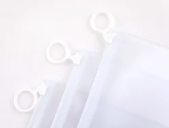 White PVC Ring Pouch
