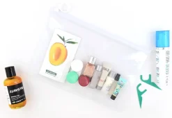 White PVC Ring Pouch