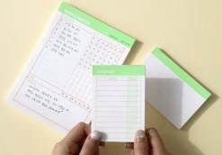 Wide Highlighter Memo Pad