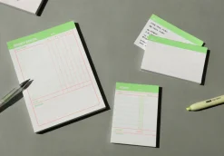 Wide Highlighter Memo Pad