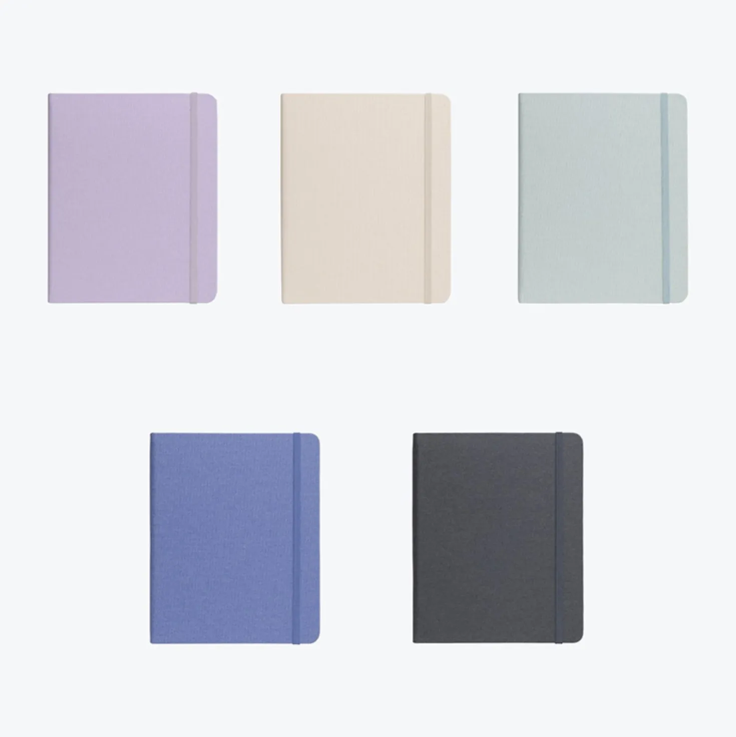 Wide Record Hardcover Grid Notebook v2