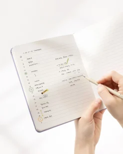 Wide Record Hardcover Lined Notebook v2