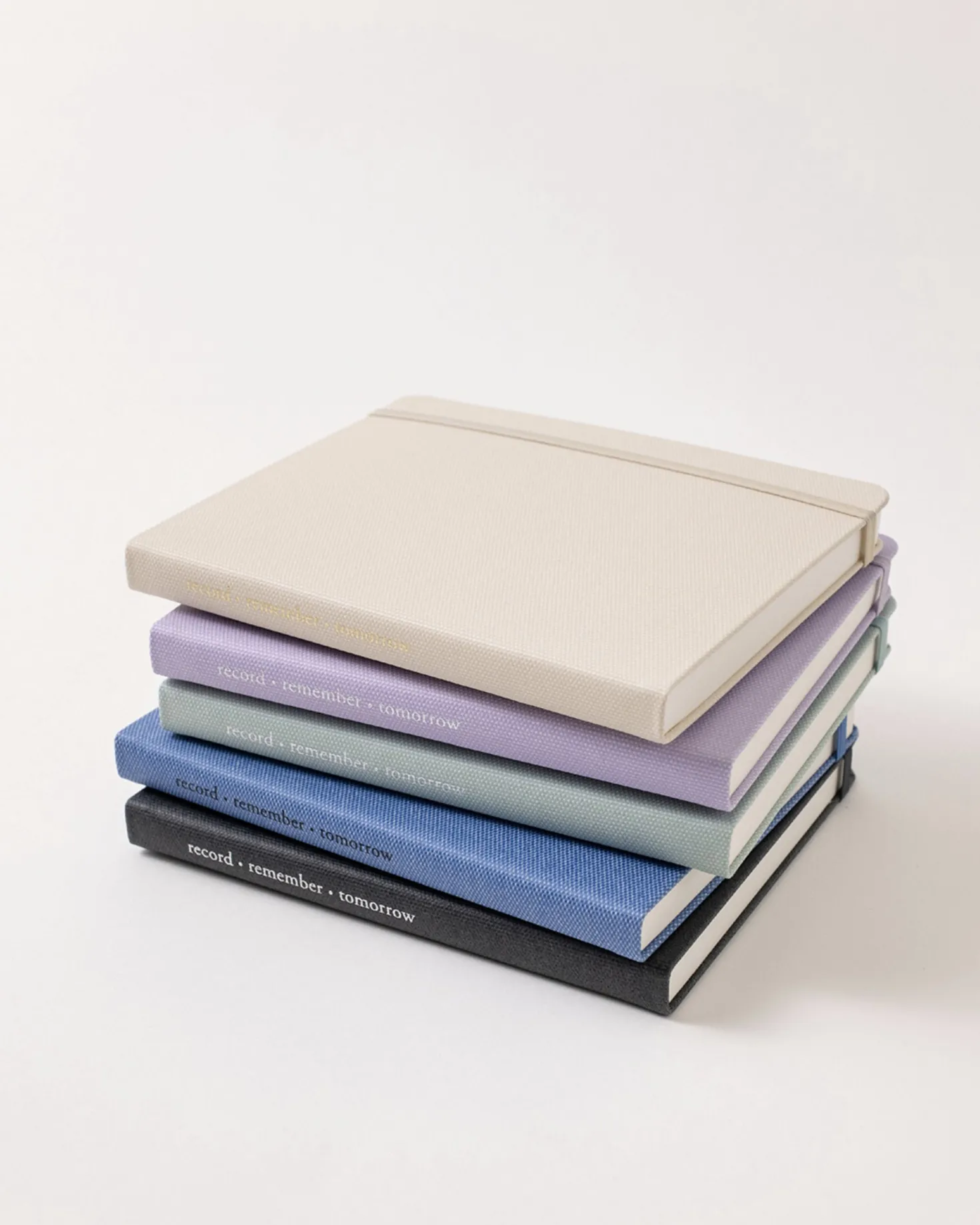 Wide Record Hardcover Lined Notebook v2
