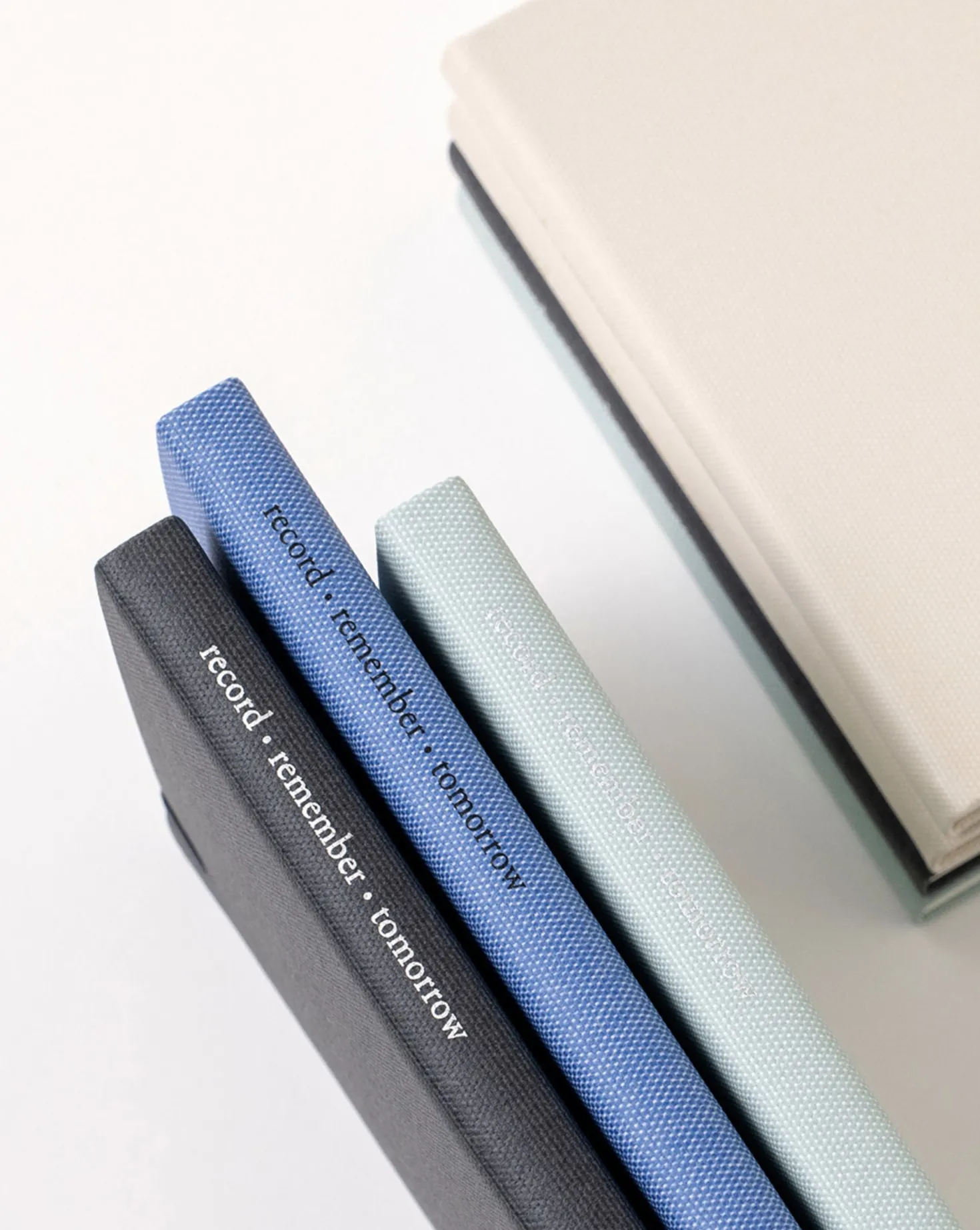 Wide Record Hardcover Lined Notebook v2