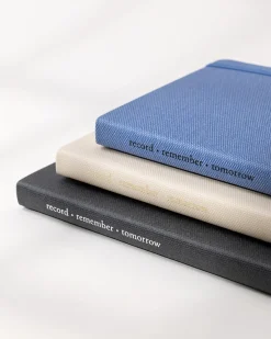Wide Record Hardcover Lined Notebook v2