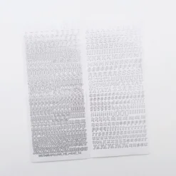 Wiggle Alphabet Slim Sticker