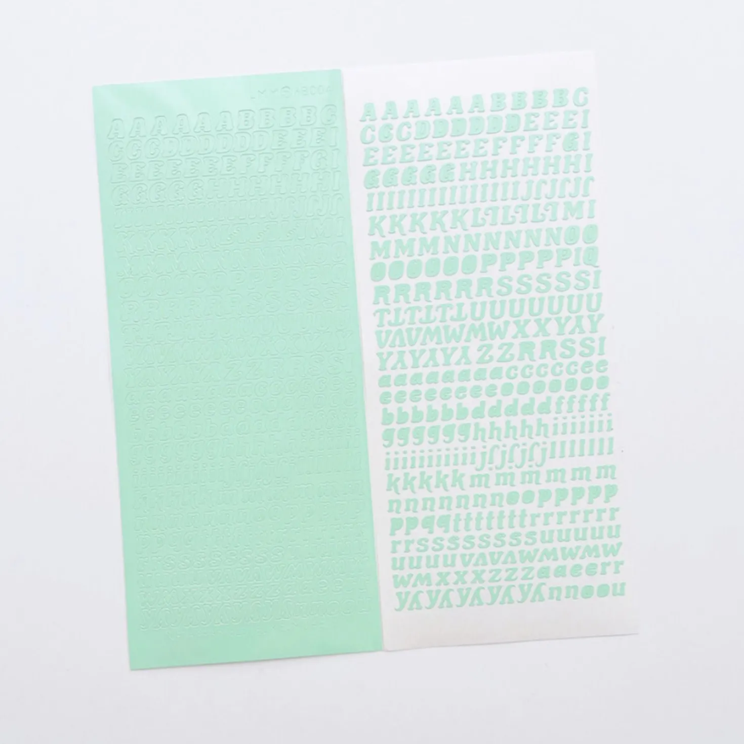 Wiggle Alphabet Slim Sticker