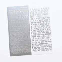 Wiggle Alphabet Slim Sticker