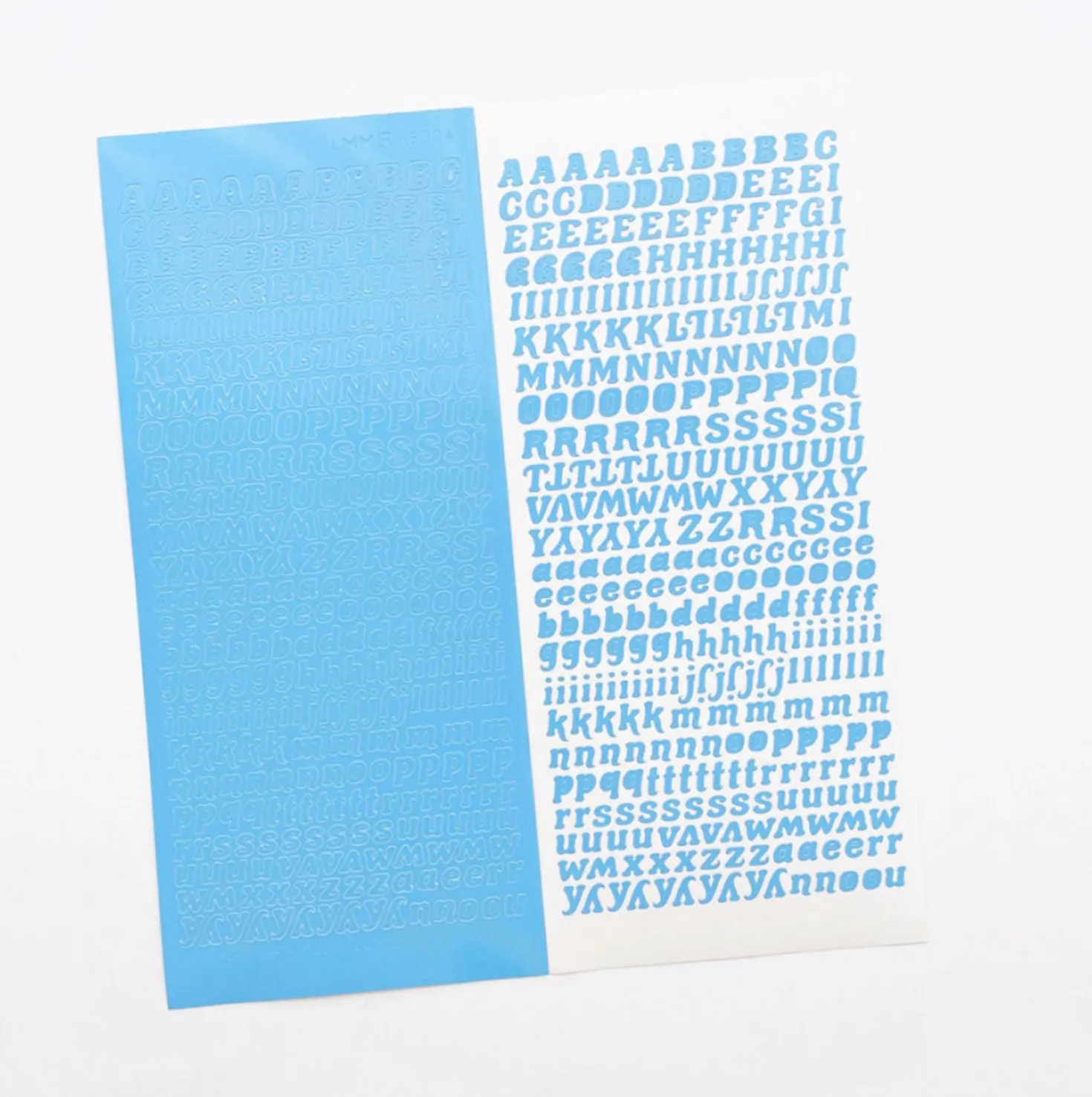 Wiggle Alphabet Slim Sticker