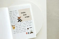 Work and Work Deco Sticker
