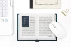 World Literature Opened Book Mouse Pad