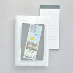 Zipper Sticker Pocket Binder